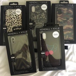 Lot of Kendall + Kylie iPhoneX Cases